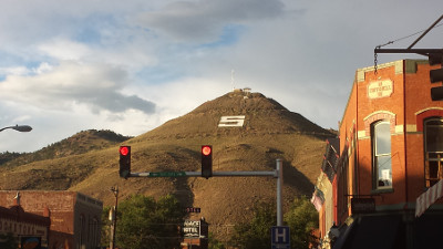 S Mountain From Downtown